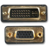 Pro Signal PSG90396 Connector Adapter, DVI, 1 Ways, Plug, VGA, 1 Ways