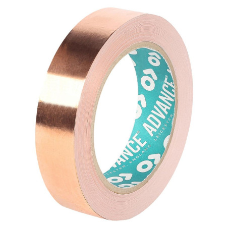 Advanced Tapes (AT526 COPPER 33M X 25MM) Tape, 25 mm x 33 m