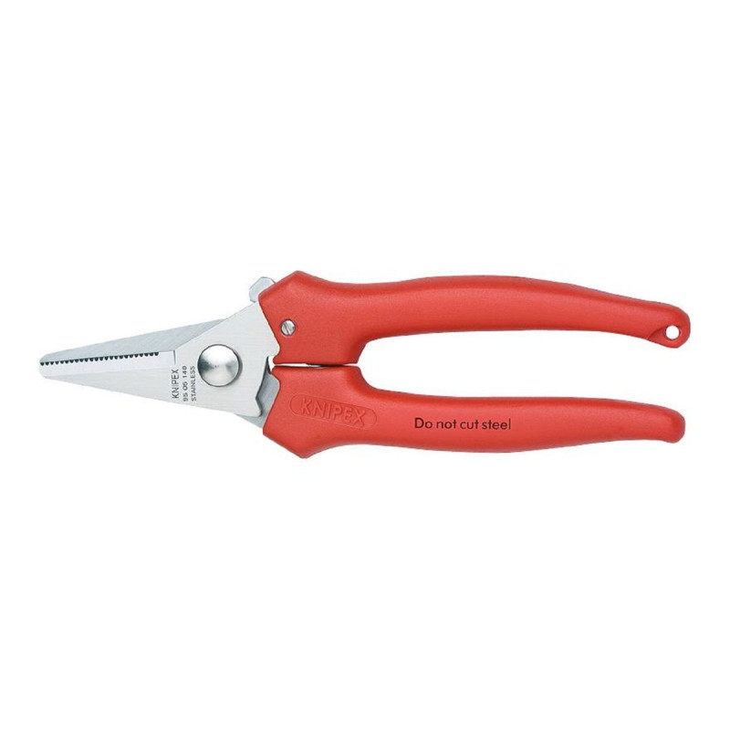 Knipex (95 05 140) Cutter, Shear, Combination, Plastic Coated Handle,