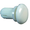 Essentra Components (SR 2064W) Rivet, Snap, White, Nylon, 2.2 mm Hole Dia