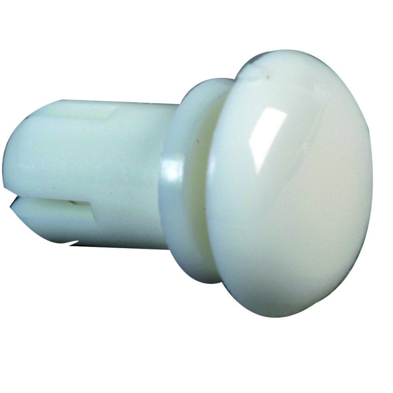 Essentra Components (SR 3065W) Rivet, Snap, White, Nylon