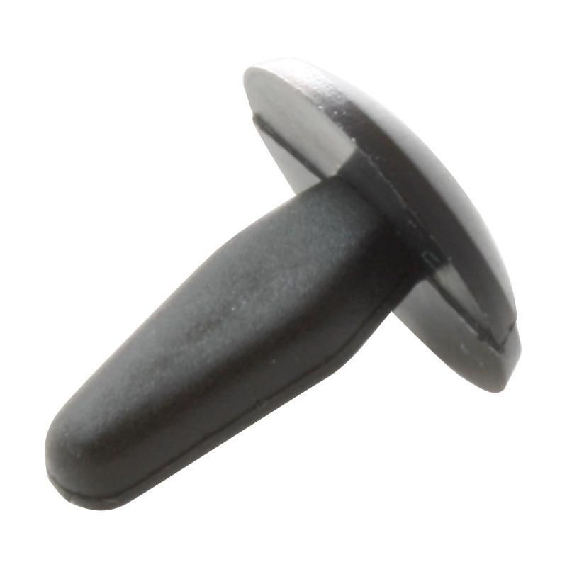 Essentra Components (TR-3) Rivet, Black, Nylon