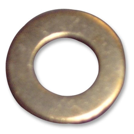 Duratool (M2.5 BRASS FULL WASH) Washer, Plain, Brass