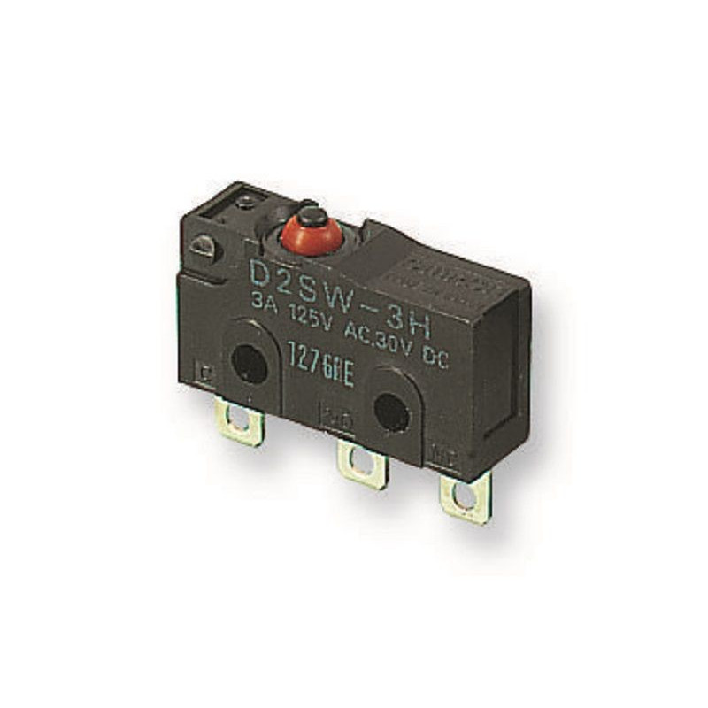 Omron (D2SW-01HS) Microswitch, Subminiature, Pin Plunger