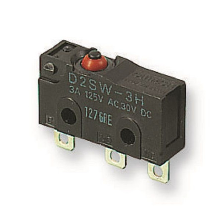 Omron (D2SW-01HS) Microswitch, Subminiature, Pin Plunger