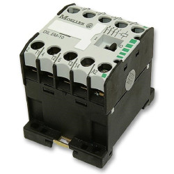 Contactor, DIN Rail, Panel, 690 VAC, 4PST-NO, 4 Pole, 4 kW