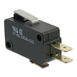 Omron (D3V-161-1C25) Microswitch, Miniature, Short Hinge Lever