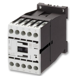 Contactor, DIN Rail, Panel, 690 VAC, DPST-NO, DPST-NC, 4 Pole