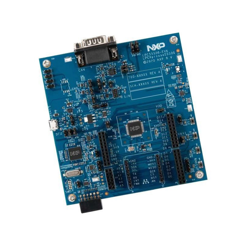 NXP (LPC55S06-EVK) Development Board, MK64FN1M0VLL12, 32 Bit