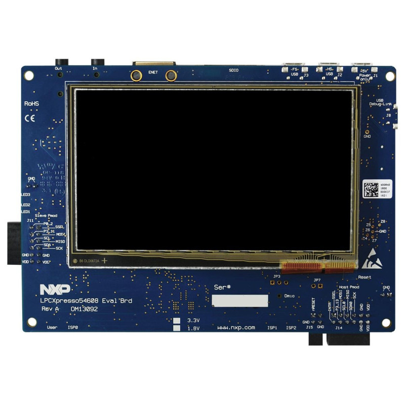 NXP (OM13098UL) Development Board, LPCXpresso, LPC546 MCUs, Touchscreen