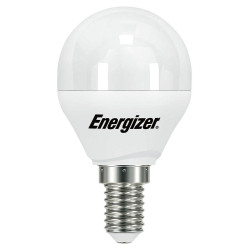 Energizer (S8841) LED Light Bulb, Frosted Golf Ball, E14 / SES, Warm White