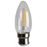 Energizer (S9029) LED Light Bulb, Filament Candle, BA22d / BC, Warm White