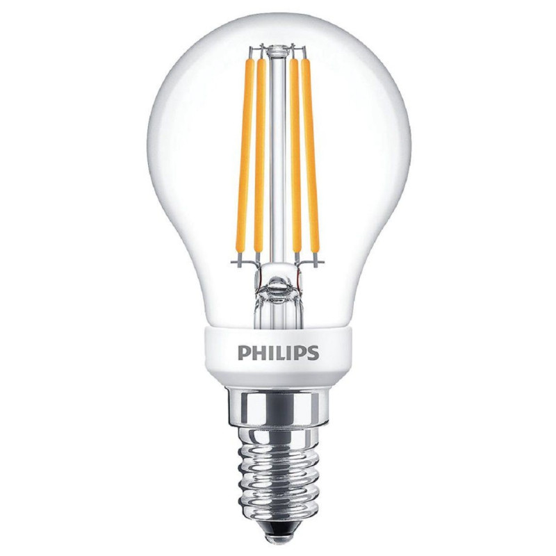 Philips Lighting (929001332502) LED Light Bulb, Filament GLS, E14 / SES