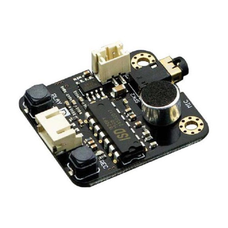 DFRobot (SEN0197) Add-On Board, Voice Recorder Module, 10s Playback