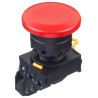 Pushbutton Switch, Industrial, YW Series, Mushroom,IDEC,red