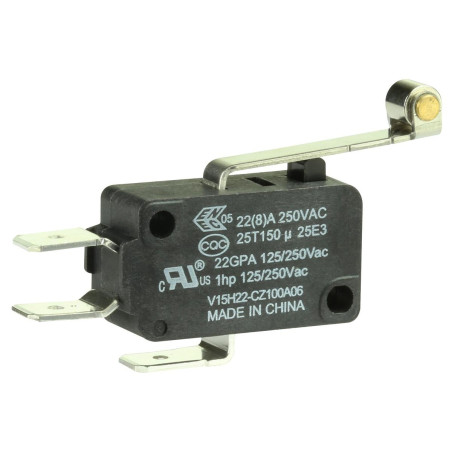 Honeywell (V15H22-CZ100A06) Microswitch, Standard, Long Roller Lever