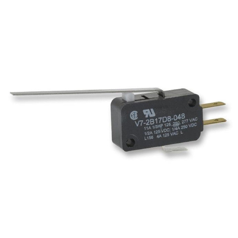 Honeywell (V7-2B17D8-048) Microswitch, Miniature, Lever, SPDT