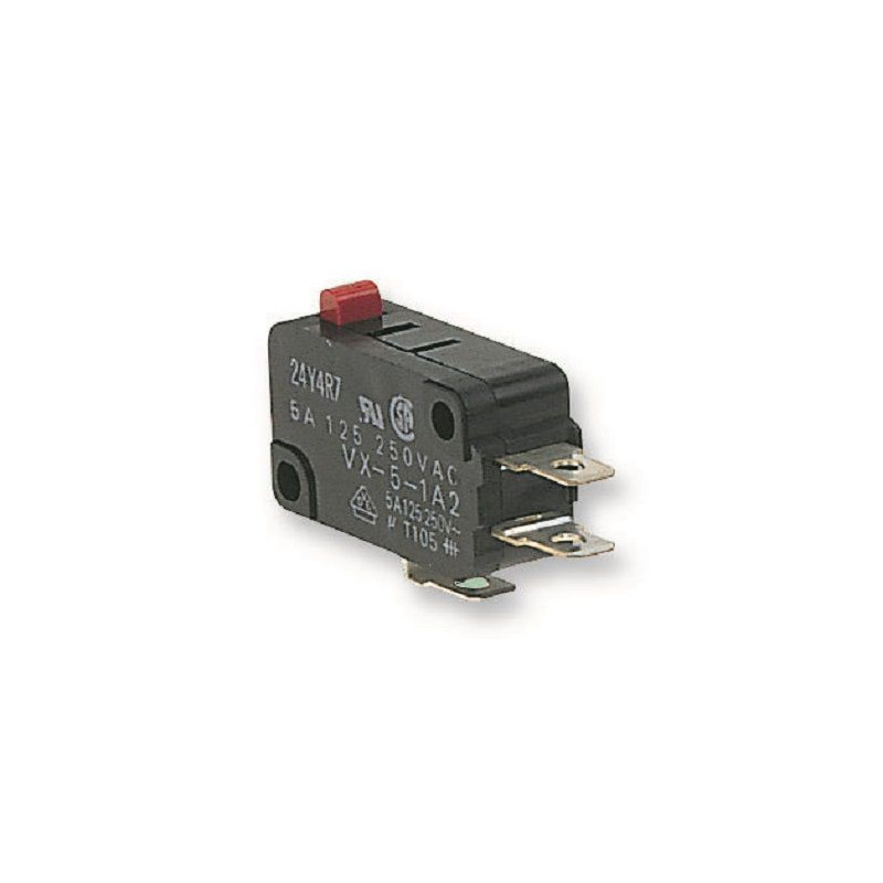 Omron (VX-5-1C22) Microswitch, Miniature, Pin Plunger