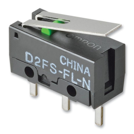 Omron (D2FS-FL-N) Microswitch, Ultra Subminiature