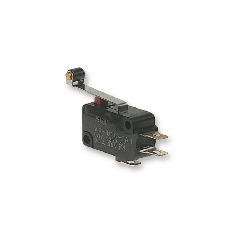 Omron (VX56-1A3) Microswitch, Miniature, Hinge Roller Lever