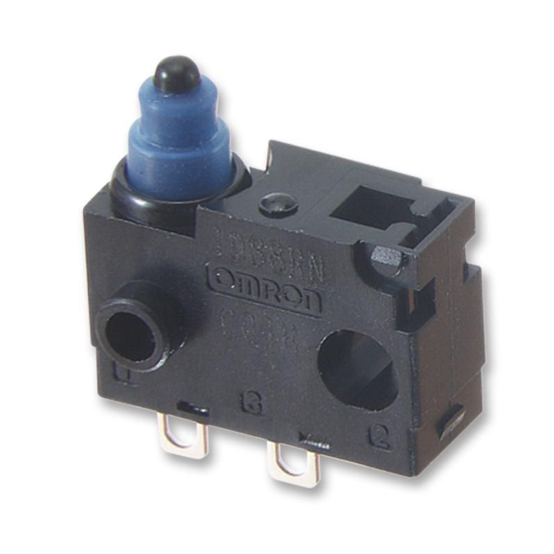 Omron (D2QW-C003H) Microswitch, Subminiature, Pin Plunger