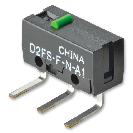 Omron (D2FS-F-N-A) Microswitch, Ultra Subminiature, Pin Plunger