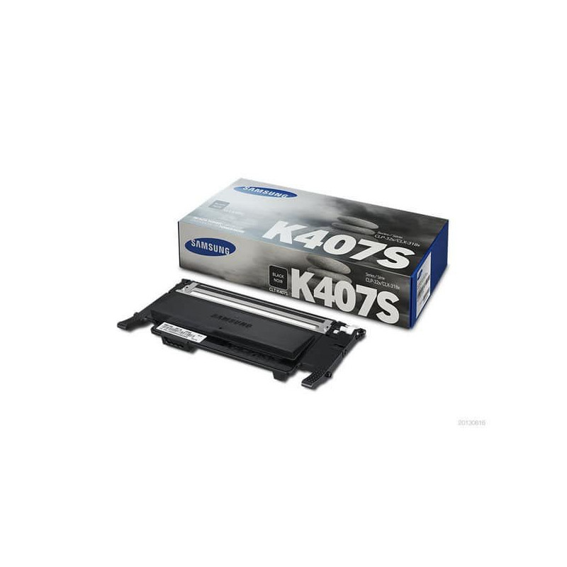 Samsung (CLT-K407S) K407S Black Toner Cartridge