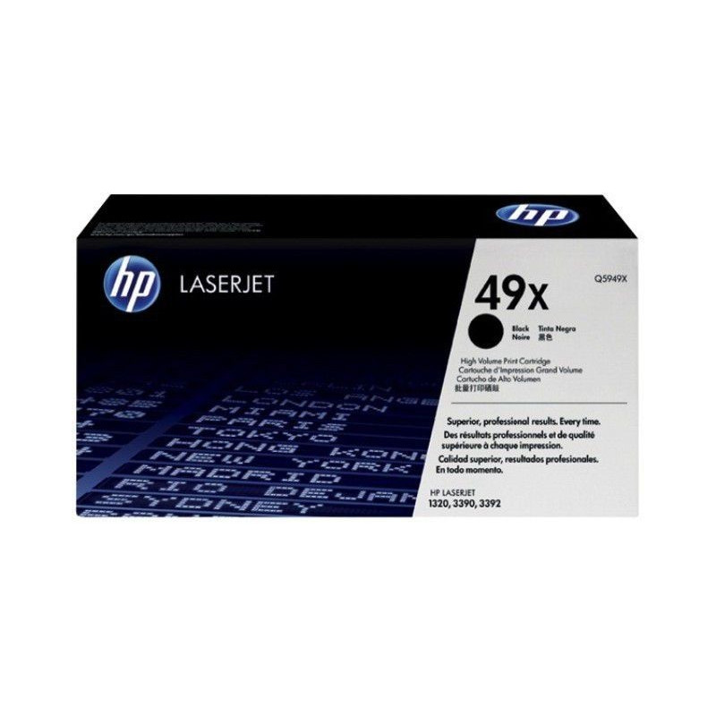 HP No. 49X Black Print Cartridge