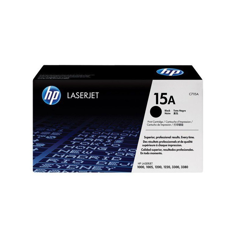 HP 15A Black LaserJet Toner Cartridge