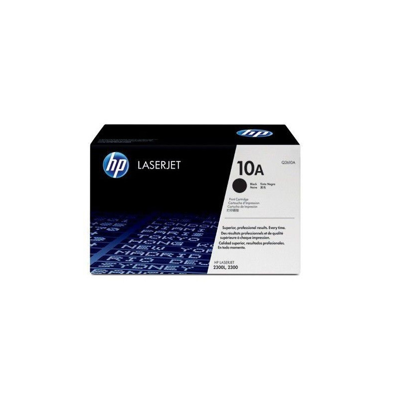 HP 10A Black LaserJet Toner Cartridge