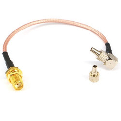 RF Coaxial cable SMA to CRC9/TS9 connector cable 15cm