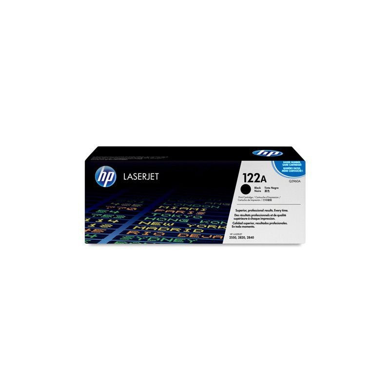 HP 122A Black LaserJet Toner Cartridge