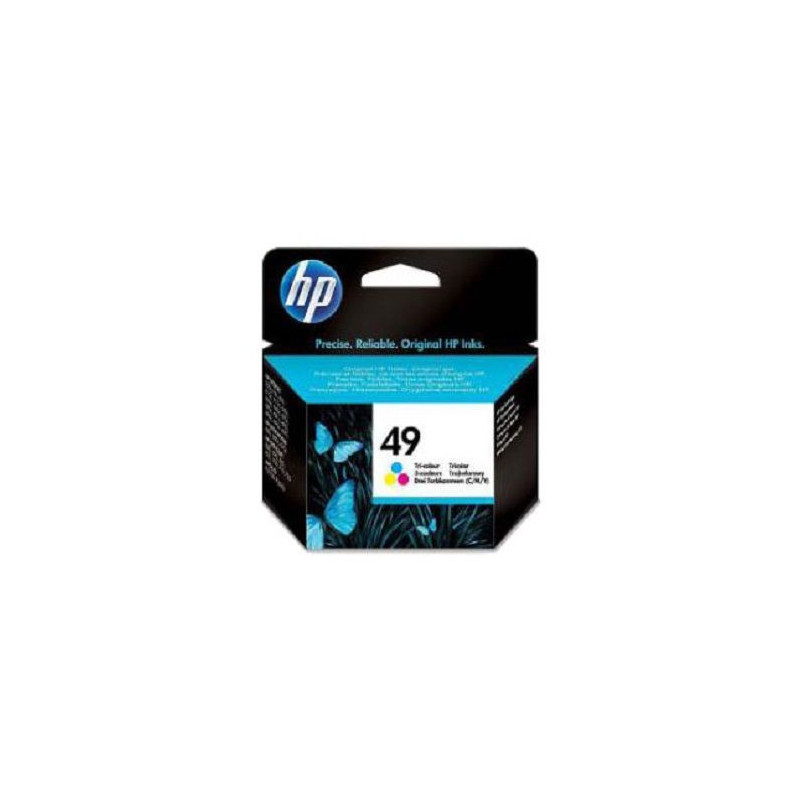 HP 49 Tri-color Ink Cartridge