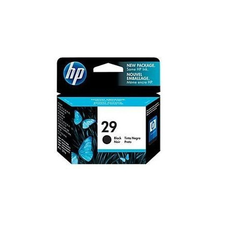 HP No. 29 Black Pigment-Based Inkjet Print Cartridge