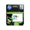 HP 178XL Cyan Ink Cartridge with Vivera Ink Blister Pack