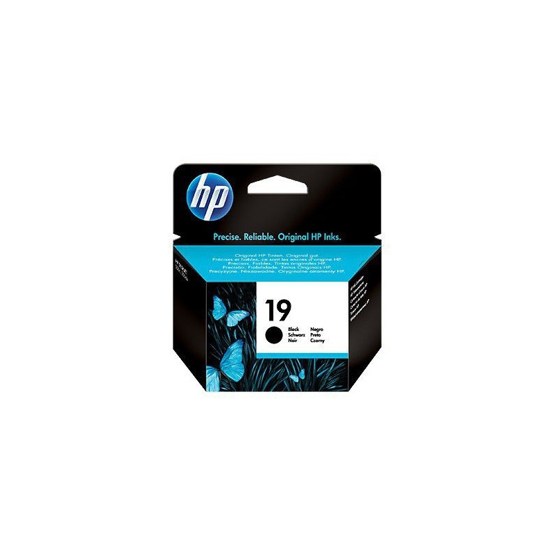 Original HP 19 C6628AE Black Inkjet Cartridge