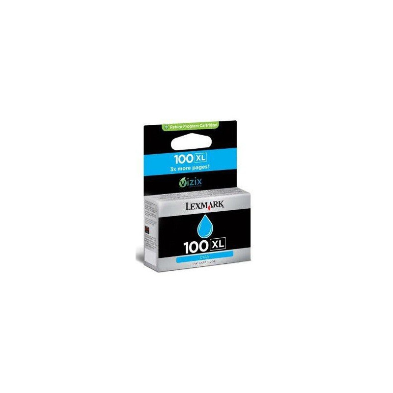 Lexmark 100XL Cyan Ink Cartridge