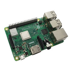 Raspberry Pi 3 Model B+, BCM2837B0 SoC, IoT, PoE Enabled