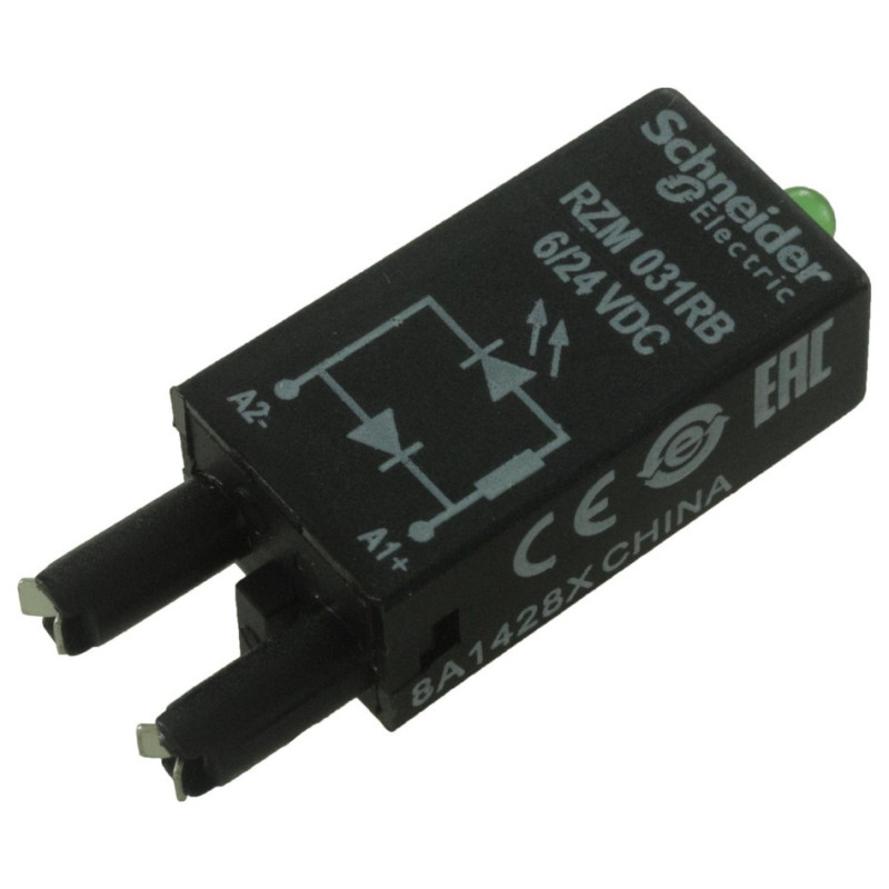 Relay Accessory, Diode Module, Zelio RZM Series