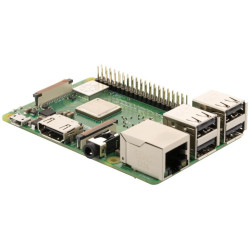 Raspberry Pi 3 Model B+, BCM2837B0 SoC, IoT, PoE Enabled