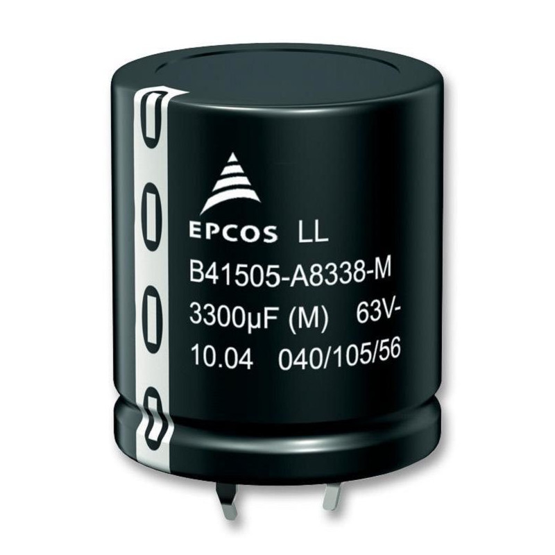 EPCOS (B43501A9477M000) Electrolytic Capacitor, Long Life, 470 µF, 400 V