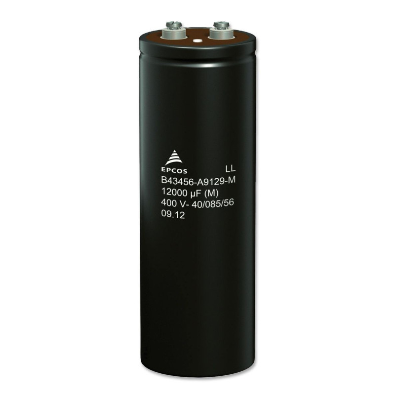 EPCOS (B43456A9228M000) Electrolytic Capacitor, Screw, 2200 µF, 400 V