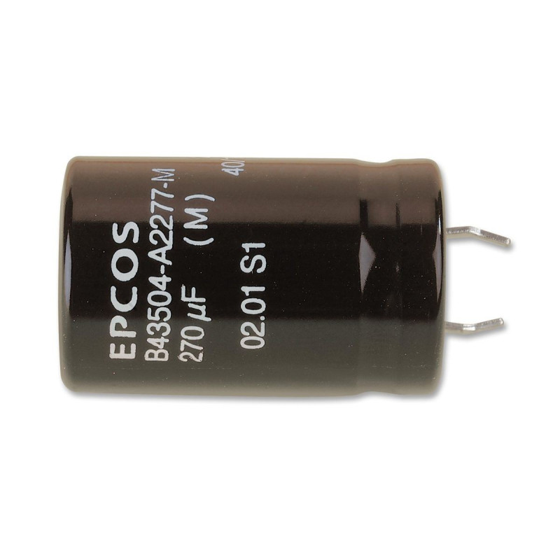 EPCOS (B43504A2227M000) Electrolytic Capacitor, Snap-in, 220 µF, 250 V