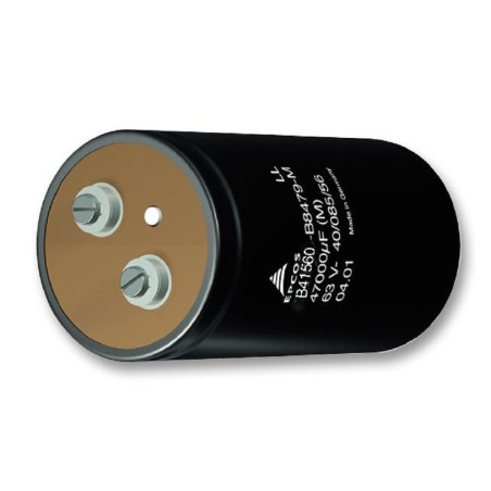 EPCOS (B41560A8339M000) Electrolytic Capacitor, High Ripple, 33000 µF, 63 V