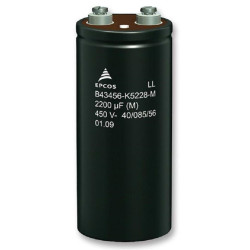 EPCOS (B43456A5158M000) Electrolytic Capacitor, Screw, 1500 µF, 450 V