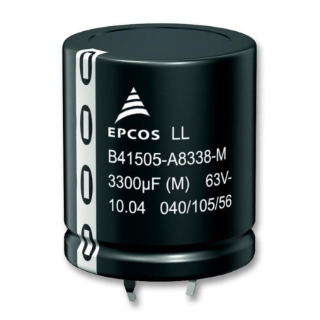 EPCOS (B43501B9157M000) Electrolytic Capacitor, Long Life, 150 µF, 400 V