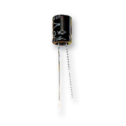 Multicomp Pro (MCGPR100V107M13X21) Electrolytic Capacitor, 100 µF, 100 V