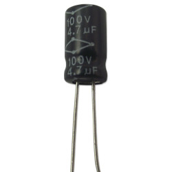 Multicomp Pro (MCNP100V475M6.3X11) Electrolytic Capacitor, 4.7 µF, 100 V