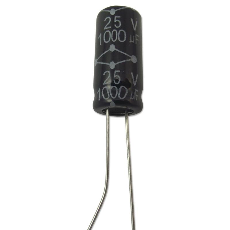 Multicomp Pro (MCGPR16V227M6.3X11) Electrolytic Capacitor, 220 µF, 16 V