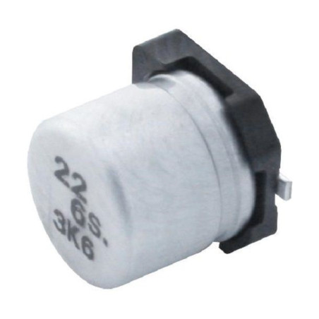 Panasonic (EEE1HA2R2NR) SMD Aluminium Electrolytic Capacitor 2.2 µF, 50 V